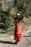 Woman Carrying Load